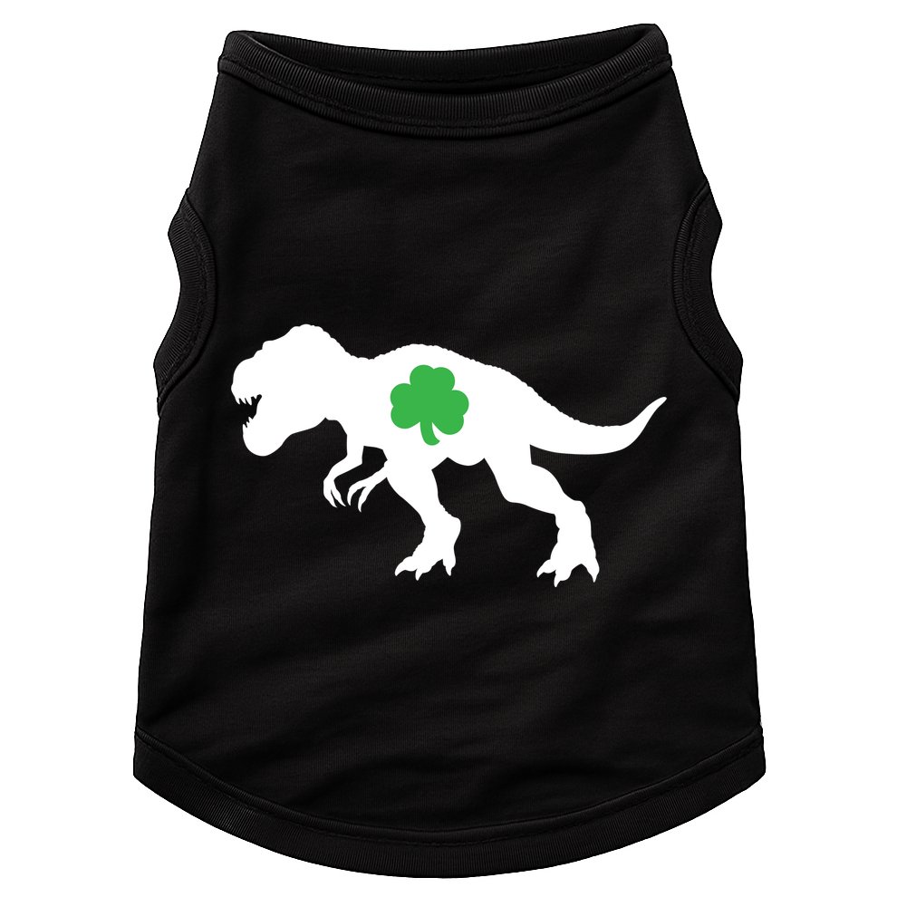 Irish Clover T-Rex Doggie Tank