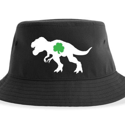 Irish Clover T-Rex Sustainable Bucket Hat