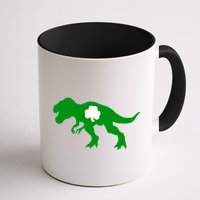 Irish Clover T-Rex Mug