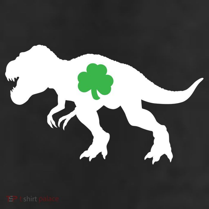 Irish Clover T-Rex 11oz C Handle Ceramic Mug