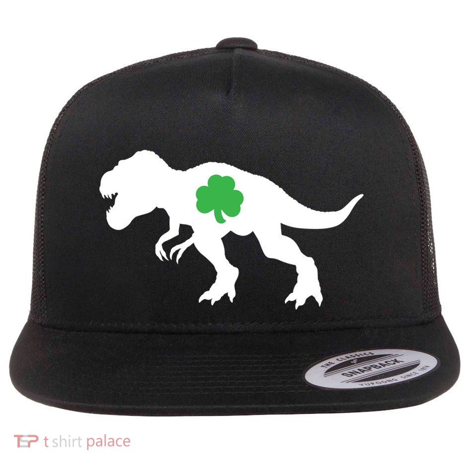 Irish Clover T-Rex Flatbill Hat