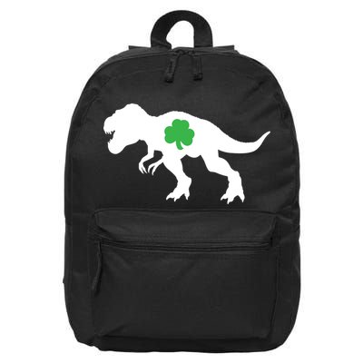 Irish Clover T-Rex 16 in Basic Backpack