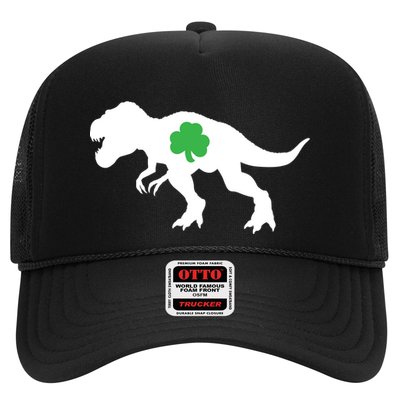 Irish Clover T-Rex Trucker Hat