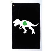 Irish Clover T-Rex Golf Towel