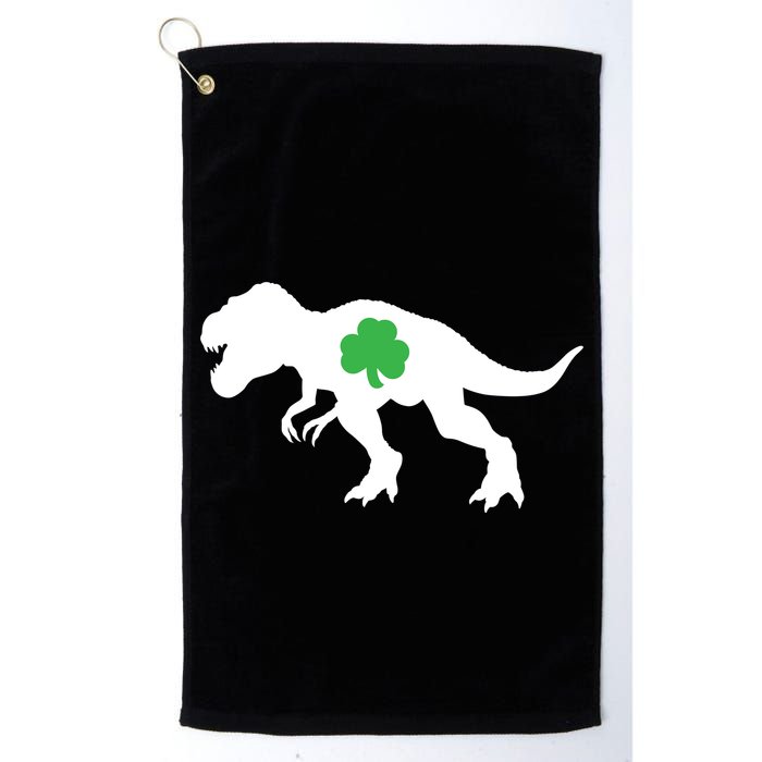 Irish Clover T-Rex Golf Towel