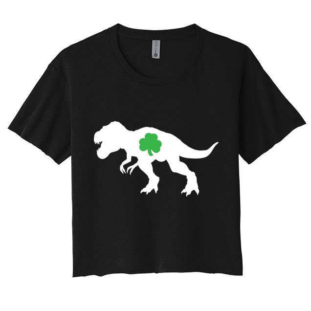 Irish Clover T-Rex Crop Top