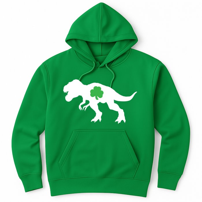 Irish Clover T-Rex Hoodie