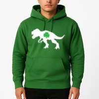 Irish Clover T-Rex Hoodie