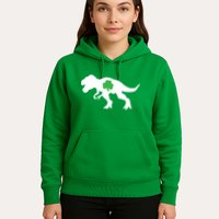 Irish Clover T-Rex Hoodie