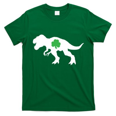 Irish Clover T-Rex T-Shirt