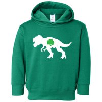 Irish Clover T-Rex Toddler Hoodie