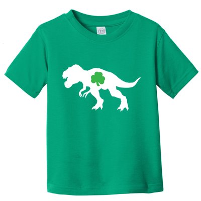 Irish Clover T-Rex Toddler T-Shirt