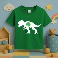 Irish Clover T-Rex Toddler T-Shirt