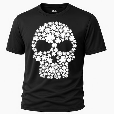 Irish Clovers St. Patrick's Day Skull Performance Shirt