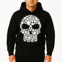 Irish Clovers St. Patrick's Day Skull Hoodie