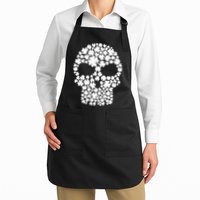 Irish Clovers St. Patrick's Day Skull Apron