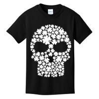 Irish Clovers St. Patrick's Day Skull Kids T-Shirt