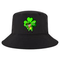 Irish Dabbing Leprechaun Clover Cool Comfort Performance Bucket Hat