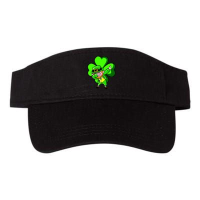 Irish Dabbing Leprechaun Clover Visor