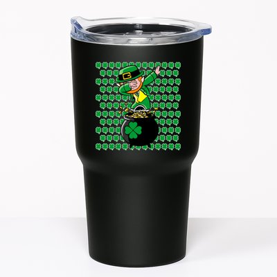 Irish Dabbing Leprechaun Shamrocks Funny Dab St. Patrick's Day Tumbler