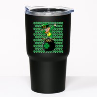 Irish Dabbing Leprechaun Shamrocks Funny Dab St. Patrick's Day Tumbler