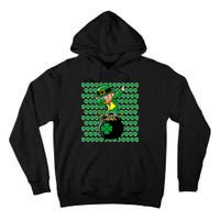Irish Dabbing Leprechaun Shamrocks Funny Dab St. Patrick's Day Tall Hoodie