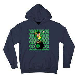 Irish Dabbing Leprechaun Shamrocks Funny Dab St. Patrick's Day Tall Hoodie