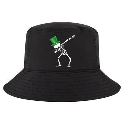 Irish Dabbing Skeleton St. Patrick's Day Cool Comfort Performance Bucket Hat