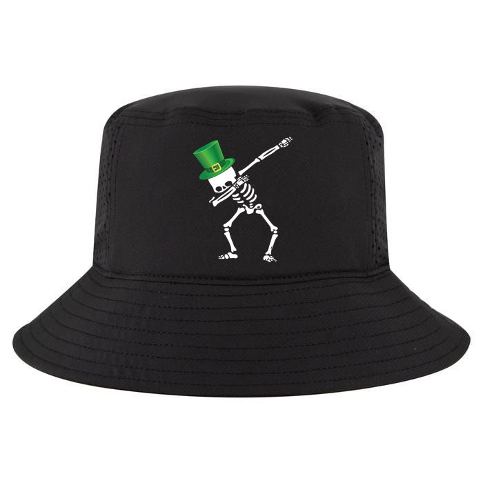 Irish Dabbing Skeleton St. Patrick's Day Cool Comfort Performance Bucket Hat
