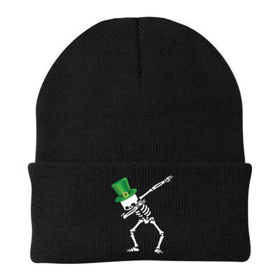 Irish Dabbing Skeleton St. Patrick's Day Beanie