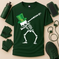 Irish Dabbing Skeleton St. Patrick's Day Performance Shirt