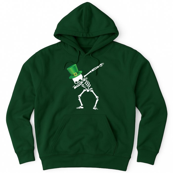 Irish Dabbing Skeleton St. Patrick's Day Hoodie
