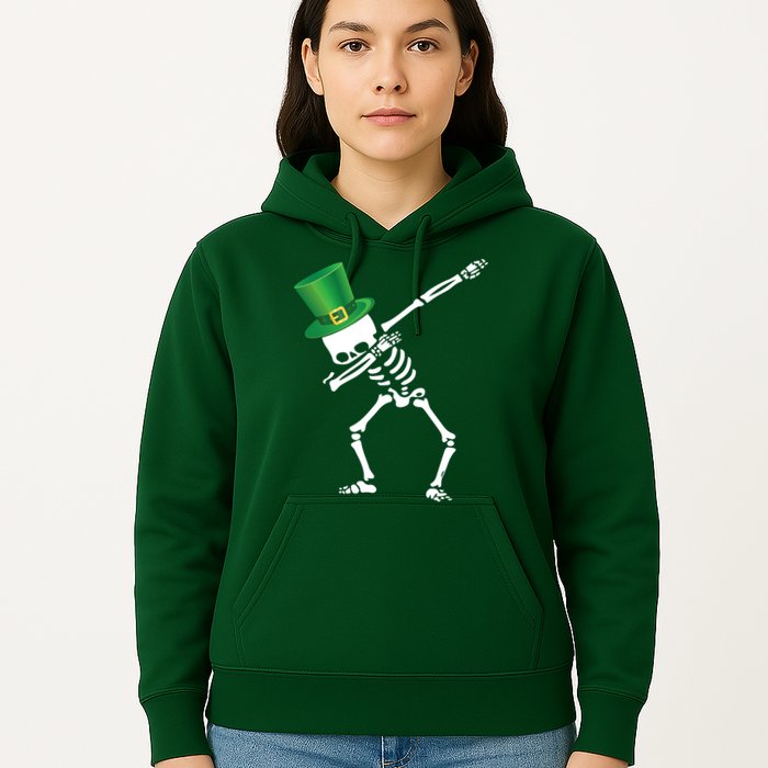 Irish Dabbing Skeleton St. Patrick's Day Hoodie