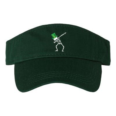 Irish Dabbing Skeleton St. Patrick's Day Visor