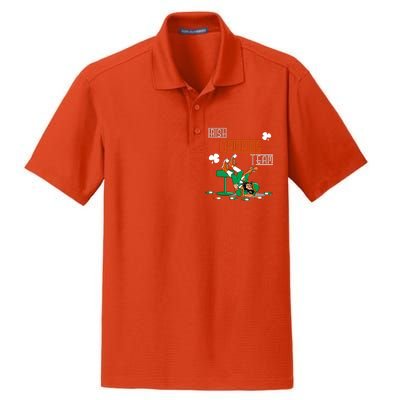 Irish Drinking Team Dry Zone Grid Polo