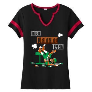 Irish Drinking Team Ladies Halftime Notch Neck Tee