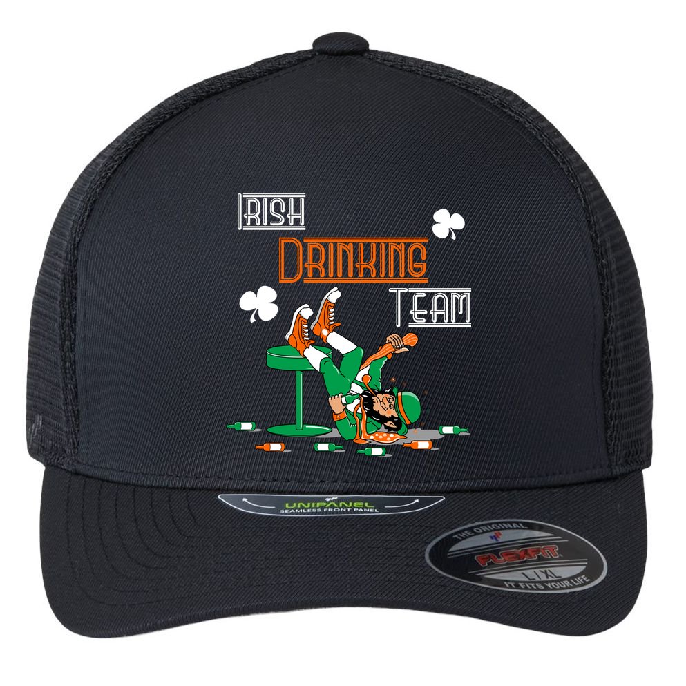 Irish Drinking Team Flexfit Unipanel Trucker Cap