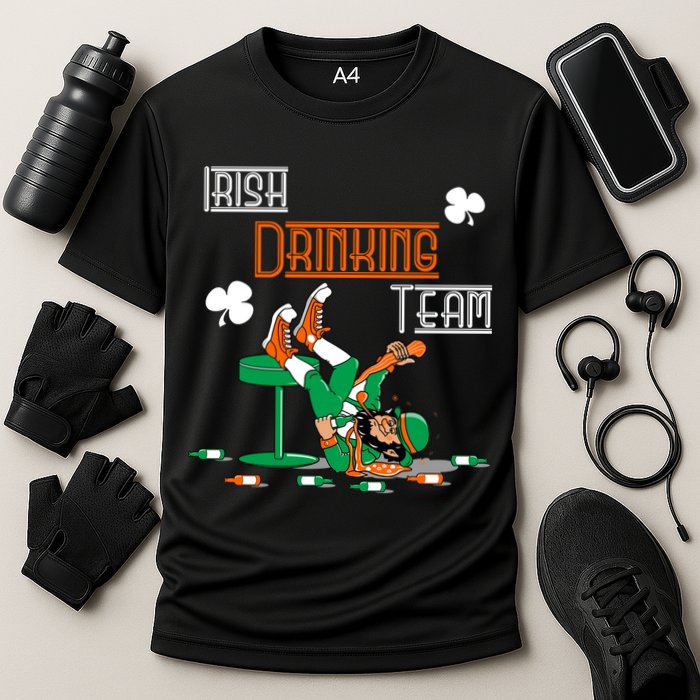 Irish Drinking Team Cooling Performance Crew T-Shirt
