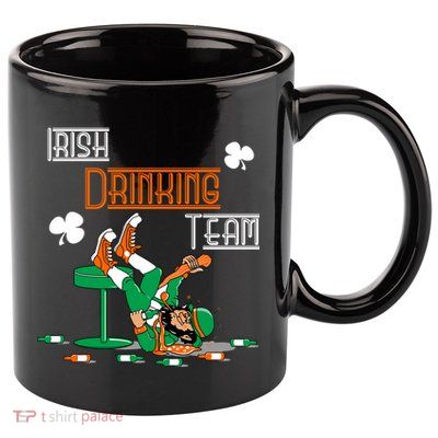 Irish Drinking Team 11oz C Handle Ceramic Mug