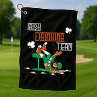 Irish Drinking Team Golf Towel