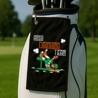 Irish Drinking Team Golf Towel