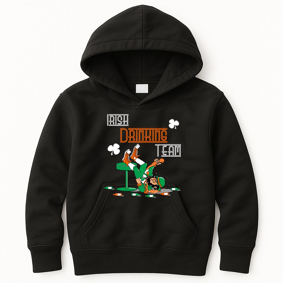 Irish Drinking Team Kids Hoodie