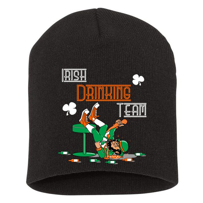Irish Drinking Team Short Acrylic Beanie