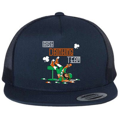 Irish Drinking Team Flat Bill Trucker Hat