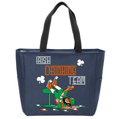 Irish Drinking Team Zip Tote Bag