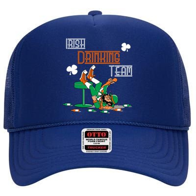 Irish Drinking Team High Crown Mesh Back Trucker Hat