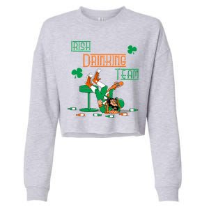 Irish Drinking Team Cropped Pullover Crew