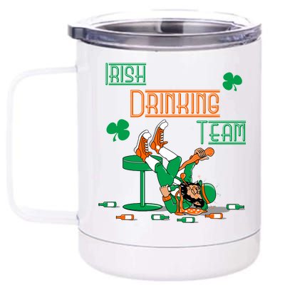 Irish Drinking Team 12 oz Stainless Steel Tumbler Cup