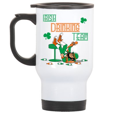 Irish Drinking Team Stainless Steel Travel Mug