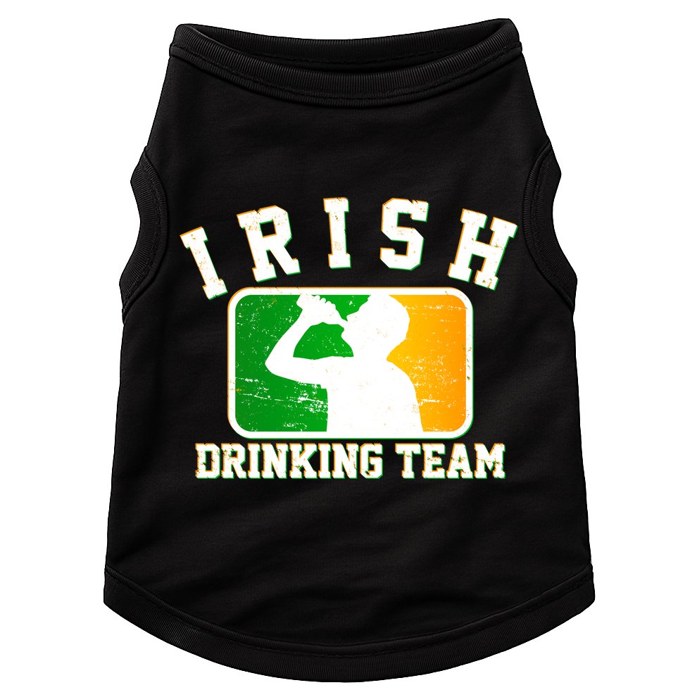 Irish Drinking Team Sports Logo Doggie Tank